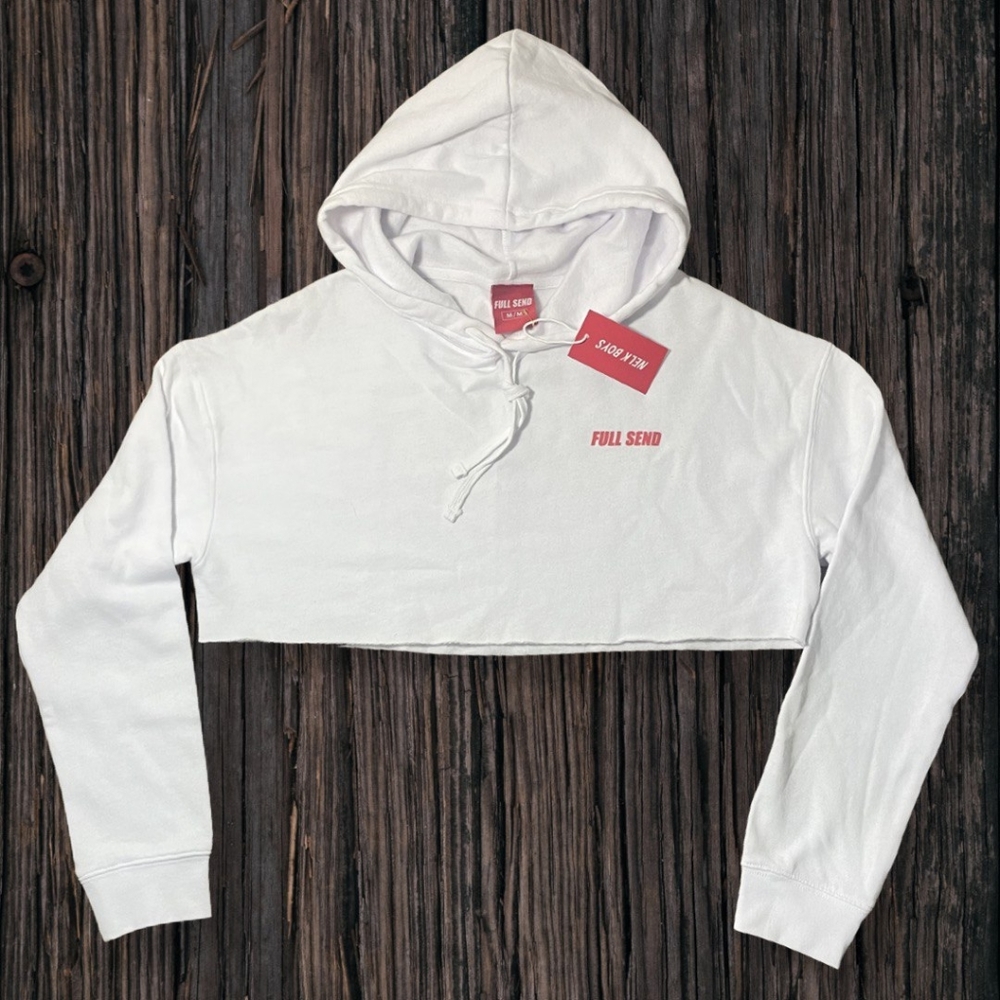 Women's Full Send Crop Hoodie